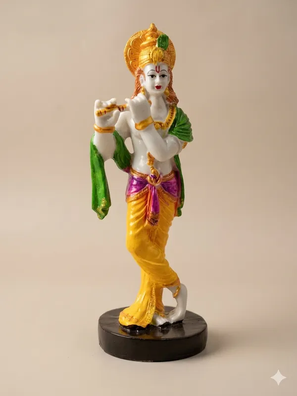 Handcrafted_Marble_Dust_Krishna_Idol_with_Flute_-_Vibrant_Multicolor_Finish