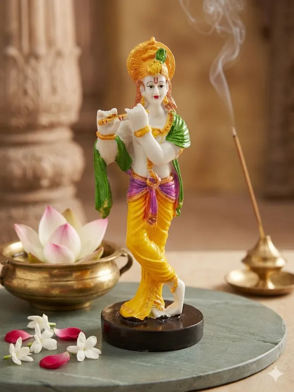 Handcrafted_Marble_Dust_Krishna_Idol_with_Flute_-_Vibrant_Multicolor_Finish