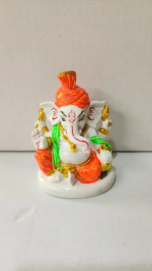 Handcrafted_Pagadi_Ganesh_Marble_Dust_Idol_-_Multicolor_Lord_Ganesha_Statue