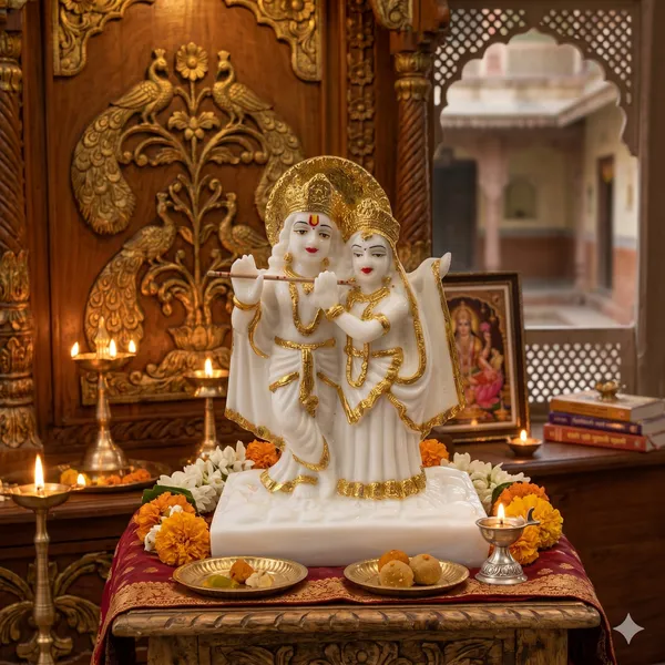 Premium_White_Gold_Marble_Radha_Krishna_Idol_(18_x_12_x_7.5_cm)_–_Elegant_Gold_&_White_Finish_for_Luxury_Home_&_Office_Décor