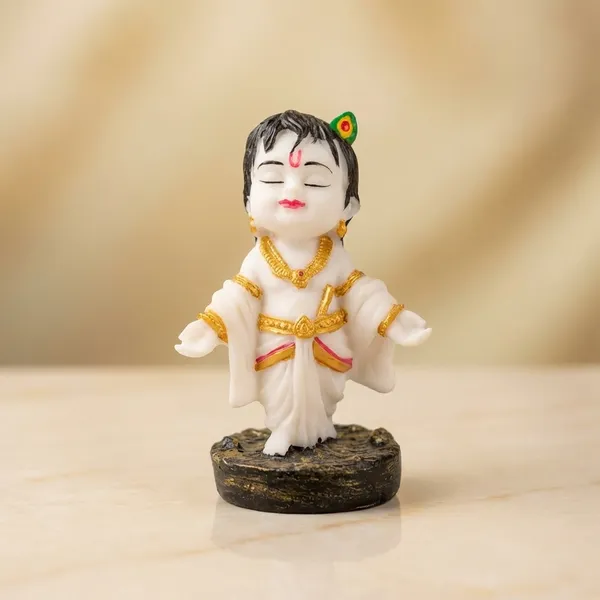 Gold_and_White_Lord_Krishna_Idol_With_Ornaments