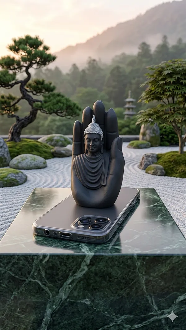 Black_Gautam_Buddha_Idol_Statue_–_Marble_Dust_Decorative_Spiritual_Showpiece_for_Home,_Office_&_Meditation,_Car_DashBoard_|_Size_12_x_6.5_x_5.5_cm