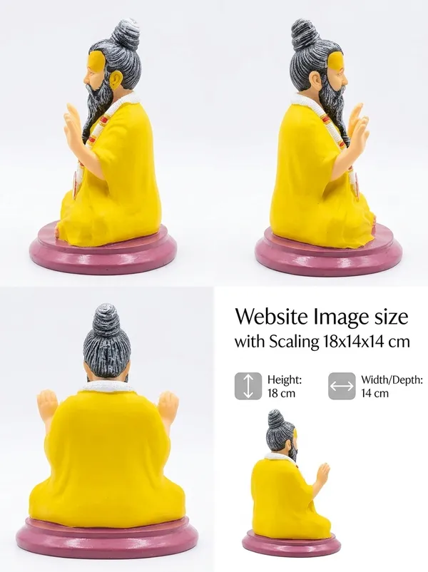 Guru_Premanand_Maharaj_Idol_Showpiece_Decorative_Statue_for_Home_&_Office_(Yellow)