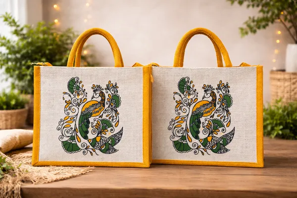 Multicolor_Jute_Bag_Peacock_Pack_Of_2