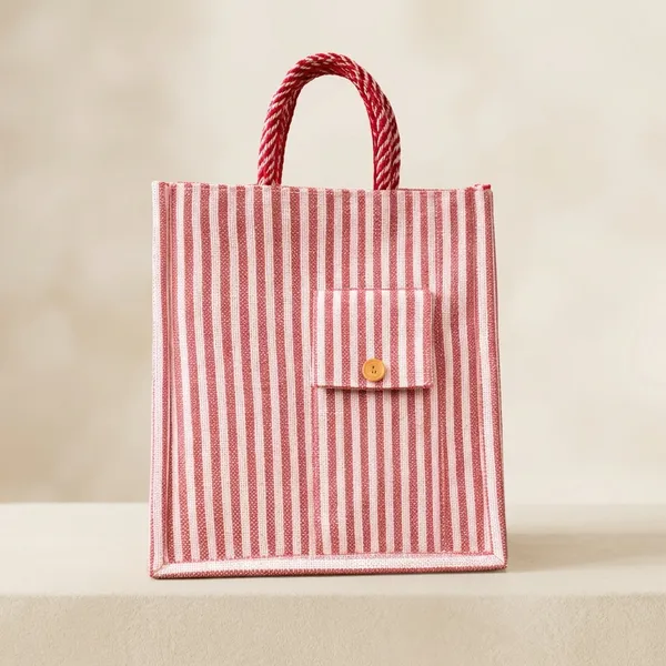 Pink_Striped_Jute_Shopping_Bag