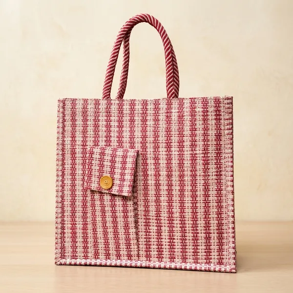 Pink_Striped_Jute_Shopping_Bag