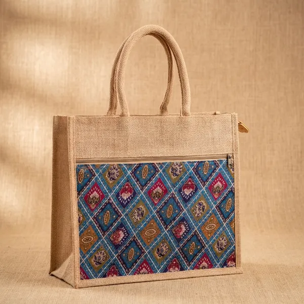 Multicolor_Royal_Fabric_Jute_Bags_Blue