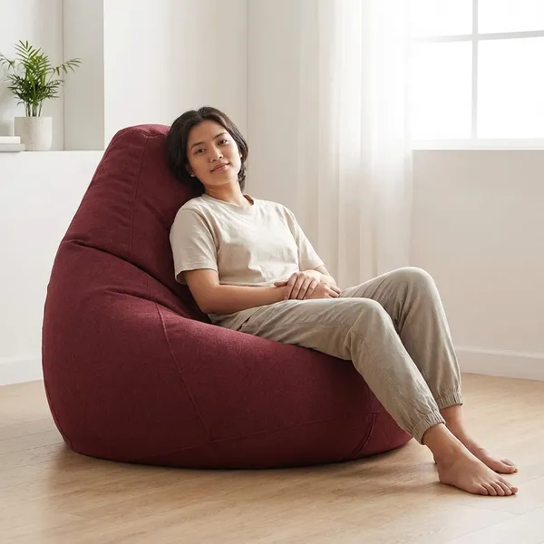 Maroon_Bean_Bag