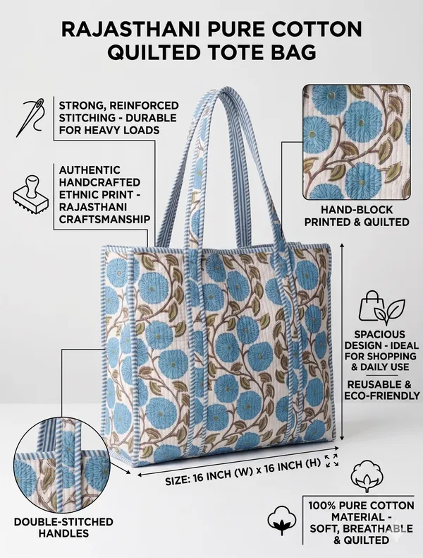Cotton_Tote_Bag_for_Shopping_&_Travel_|_Lightweight_Carry_Bag_|_Jaipuri_Handblock_Print