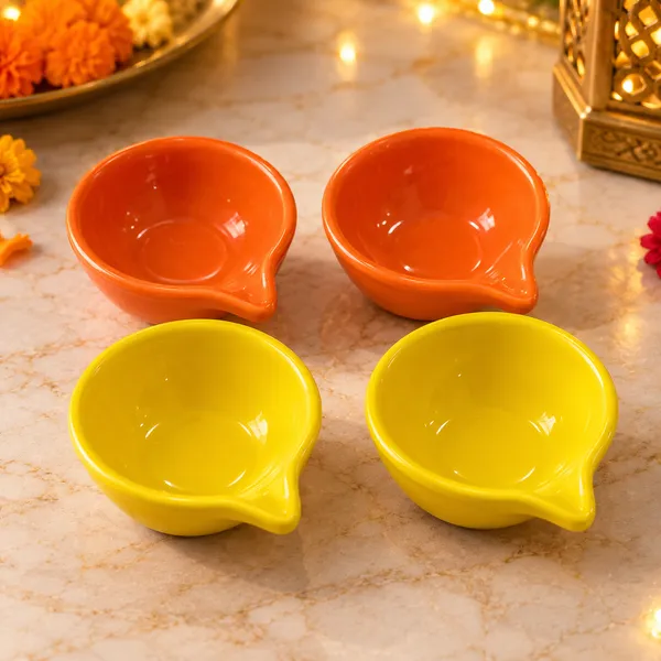 Diwali_Home_Decor_Gift_Combo_with_1_Tufted_Rangoli_Doormat,_4_Ceramic_Diyas_&_1_Traditional_Toran,_Festive_Home_Entrance_Decoration_Set