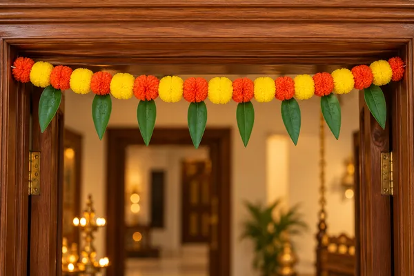 Diwali_Home_Decor_Gift_Combo_with_1_Tufted_Rangoli_Doormat,_4_Ceramic_Diyas_&_1_Traditional_Toran,_Festive_Home_Entrance_Decoration_Set