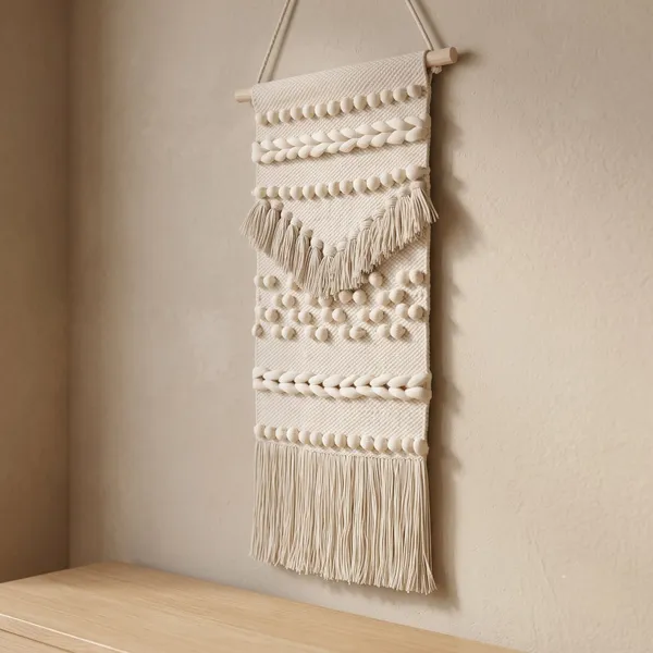 Orevah_Cotton_Wall_Hanging_Decorative_Tapestry_with_Fringes_|_12_x_20_Inches_|_Boho_Home_Décor_Wall_Art