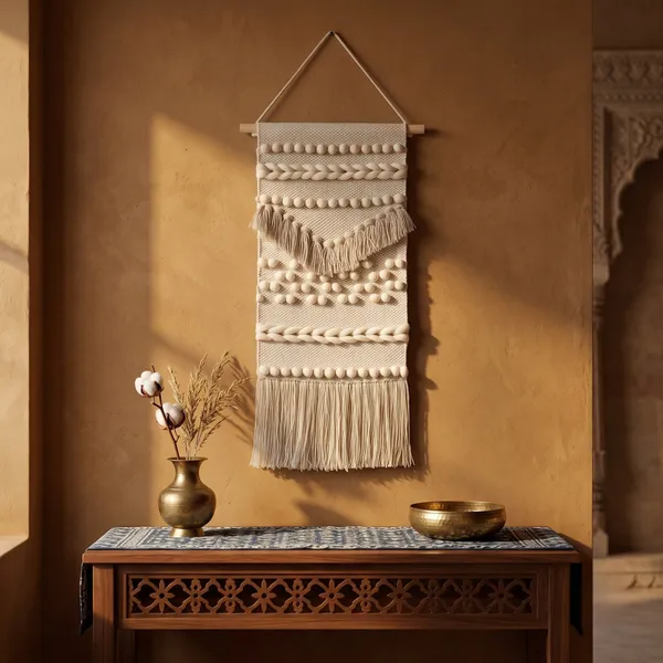 Orevah_Cotton_Wall_Hanging_Decorative_Tapestry_with_Fringes_|_12_x_20_Inches_|_Boho_Home_Décor_Wall_Art