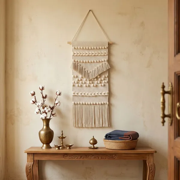 Orevah_Cotton_Wall_Hanging_Decorative_Tapestry_with_Fringes_|_12_x_20_Inches_|_Boho_Home_Décor_Wall_Art