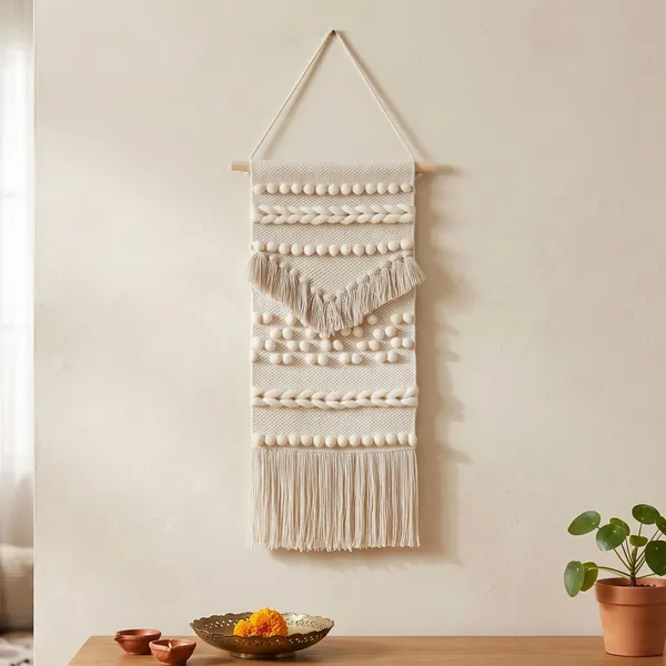 Orevah_Cotton_Wall_Hanging_Decorative_Tapestry_with_Fringes_|_12_x_20_Inches_|_Boho_Home_Décor_Wall_Art
