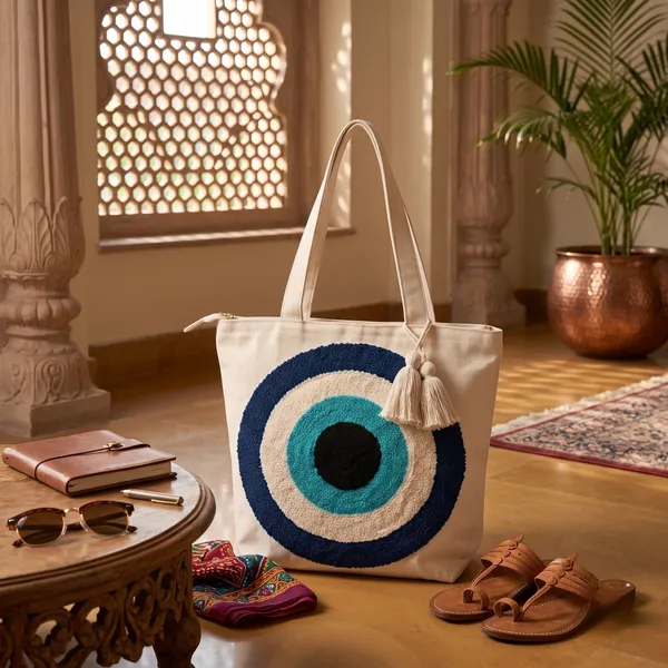 Orevah_Evil_Eye_Hand-Embroidered_Cotton_Slub_Tote_Bag_|_15_x_15_Inches_|_Reusable_Everyday_Carry_Bag