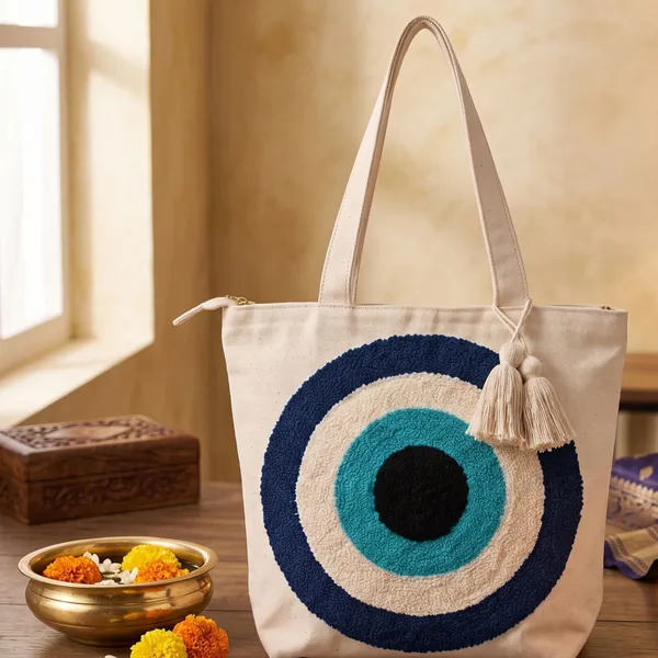Orevah_Evil_Eye_Hand-Embroidered_Cotton_Slub_Tote_Bag_|_15_x_15_Inches_|_Reusable_Everyday_Carry_Bag