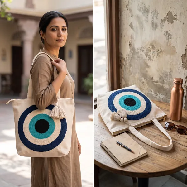 Orevah_Evil_Eye_Hand-Embroidered_Cotton_Slub_Tote_Bag_|_15_x_15_Inches_|_Reusable_Everyday_Carry_Bag