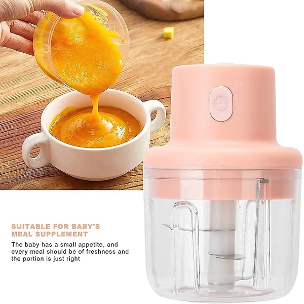 Usb_Electric_Vegetable_Garlic_Onion_Chopper_And_Stainless_Steel_Manicure_Kit_Combo_Pack_Of_2