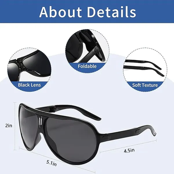 Black_Polycarbonate_Round_Foldable_Full-Frame_Sunglasses_For_Men_And_Women