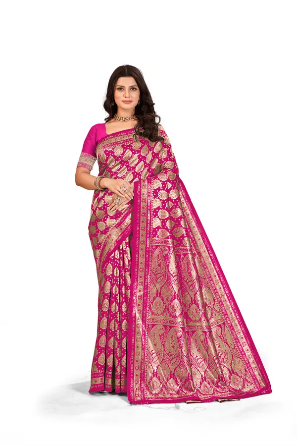 Rani_Premium_Quality_Jacquard_Wovan_Sarees