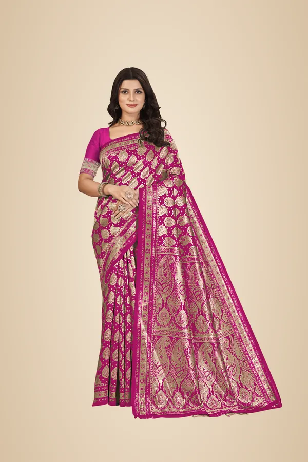 Rani_Premium_Quality_Jacquard_Wovan_Sarees