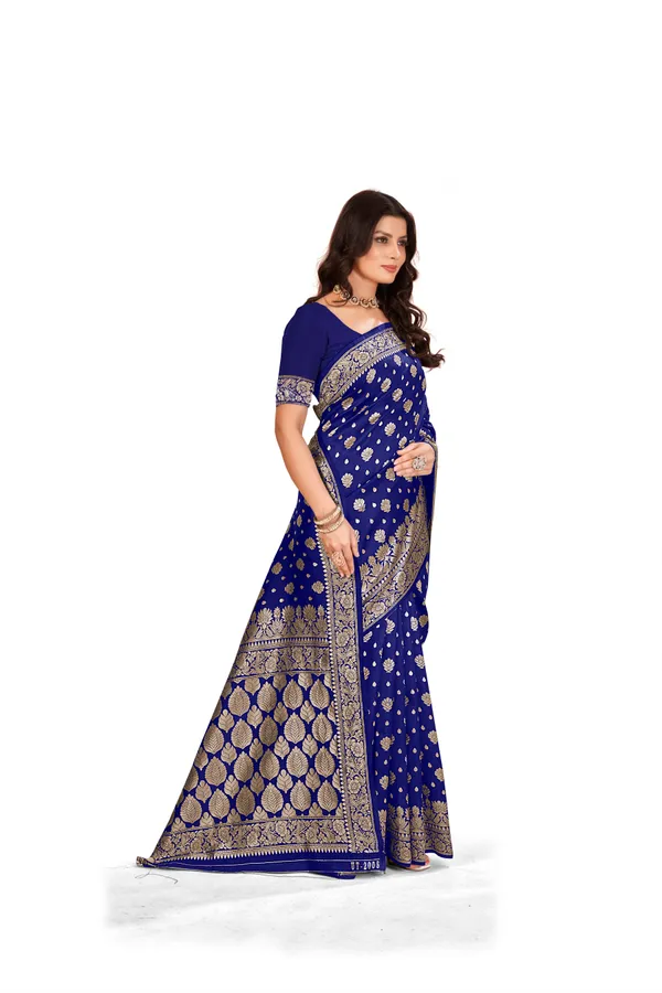 Navy_Blue_Premium_Quality_Jacquard_Wovan_Sarees