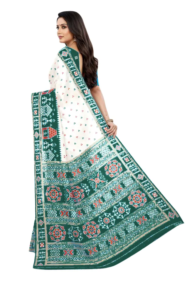 Green_Soft_Silk_Banarasi_Sarees_With_Rich_Pallu_Blouse