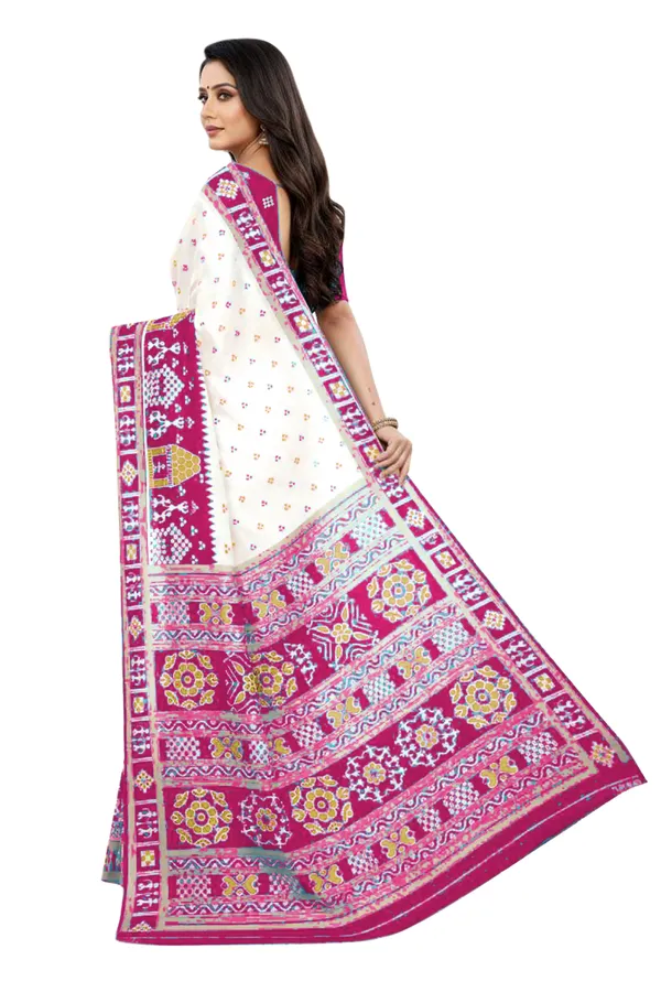 Red_Soft_Silk_Banarasi_Sarees_With_Rich_Pallu_Blouse