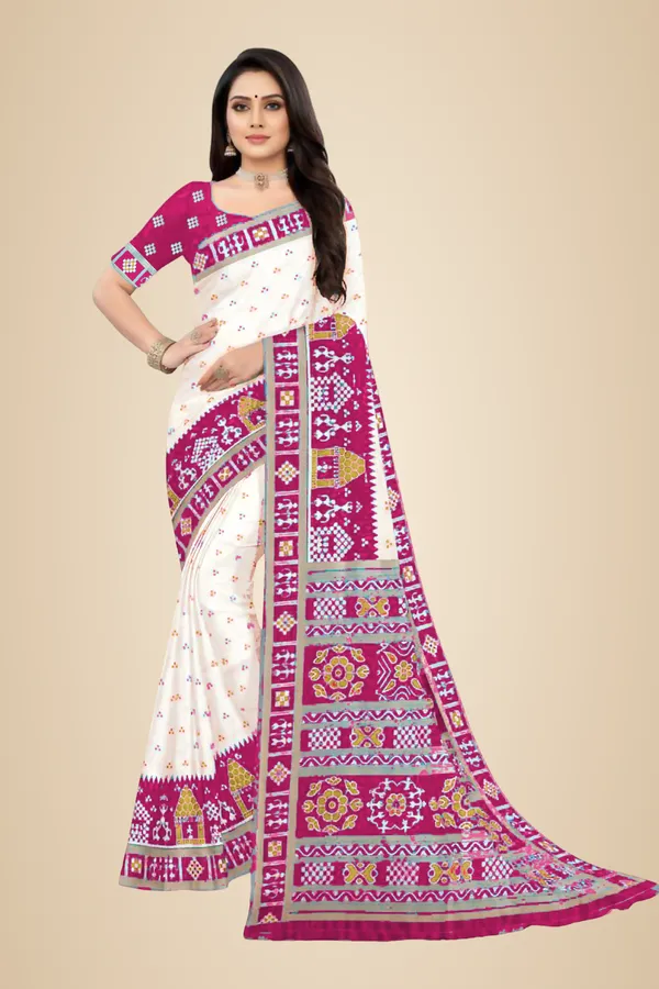 Red_Soft_Silk_Banarasi_Sarees_With_Rich_Pallu_Blouse