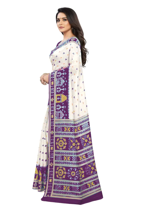 Wine_Soft_Silk_Banarasi_Sarees_With_Rich_Pallu_Blouse