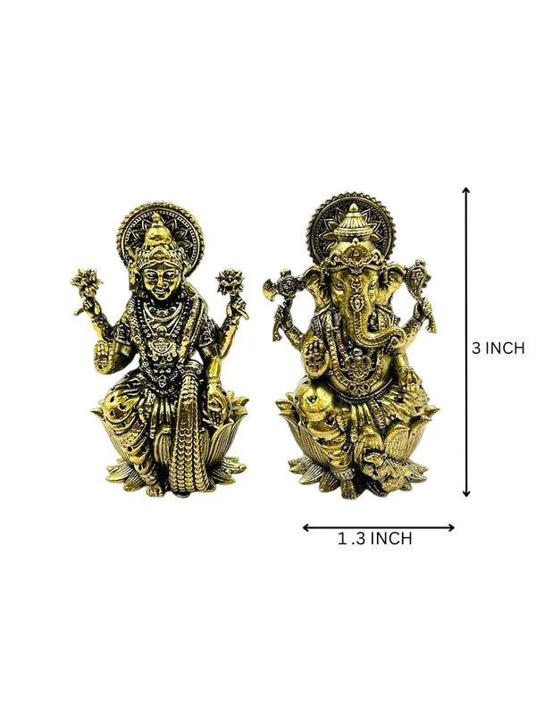 Brass_Lakshmi_Ganesh_Idol_Set