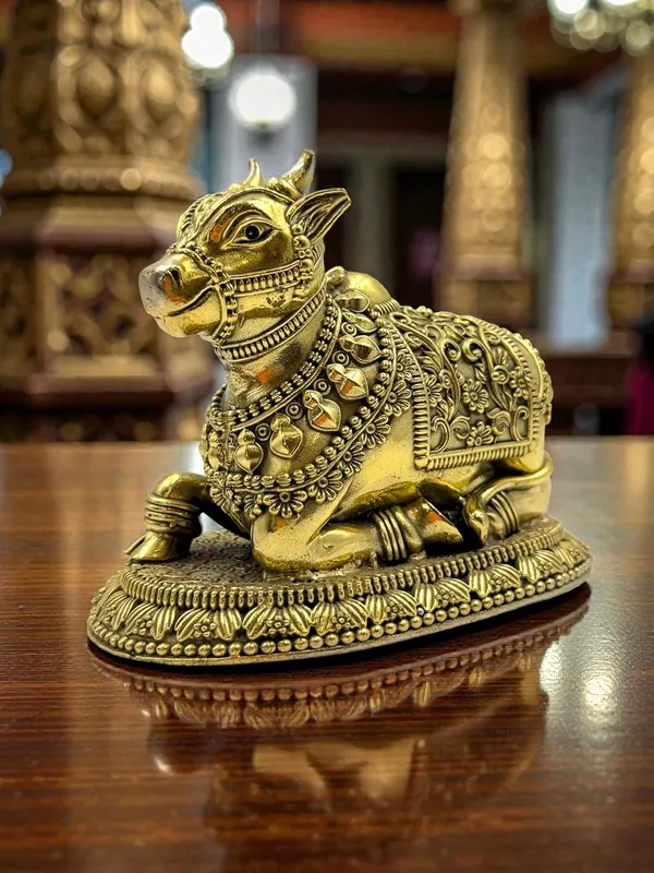 Brass_Nandi_Idol_For_Indoor