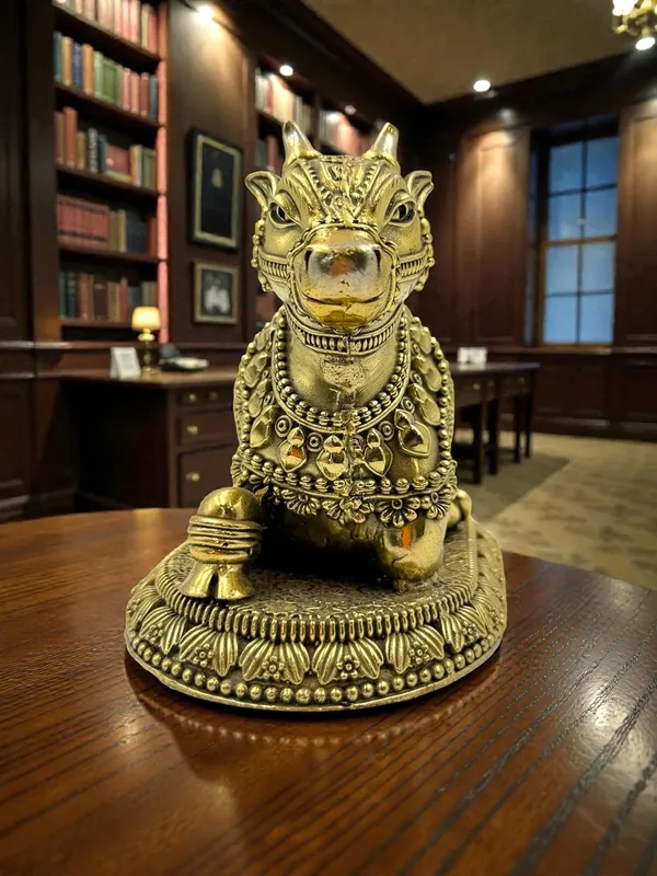 Brass_Nandi_Idol_For_Indoor