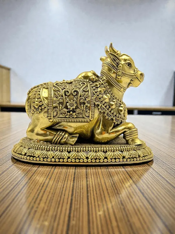Brass_Nandi_Idol_For_Indoor
