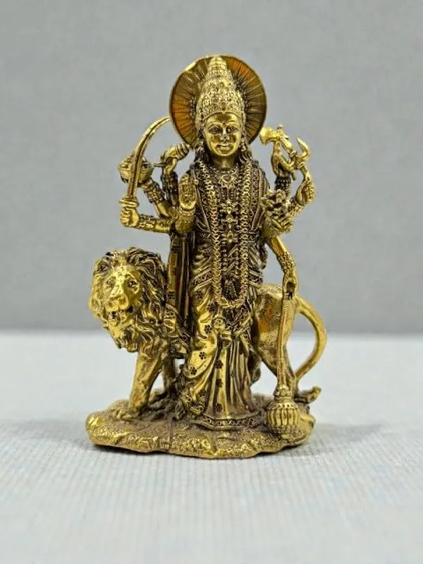 Brass_Durga_Idol_For_Indoor