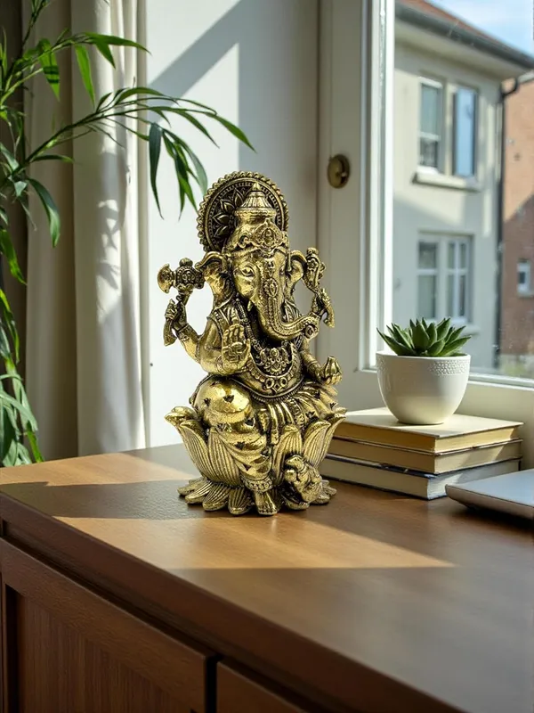 Brass_Ganesha_Idol_For_Indoor