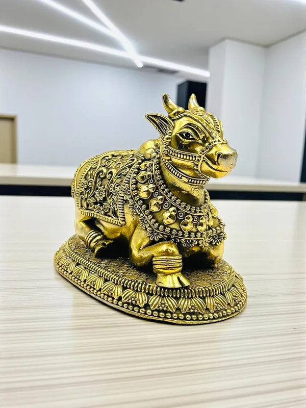 Brass_Nandi_Idol_For_Indoor