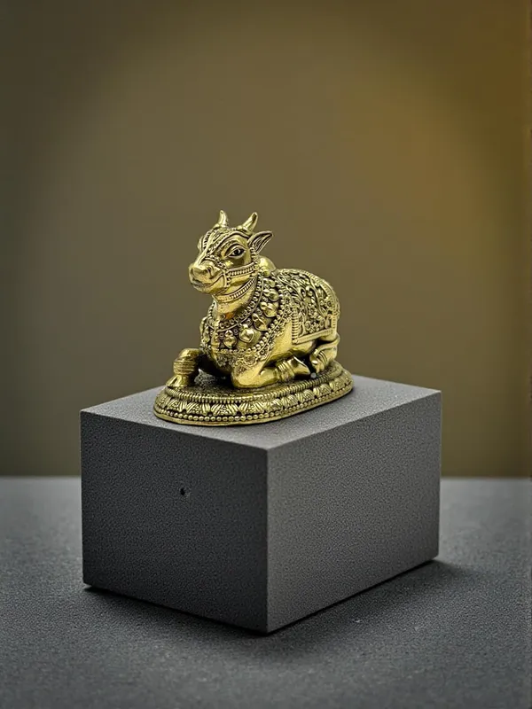 Brass_Nandi_Idol_For_Indoor
