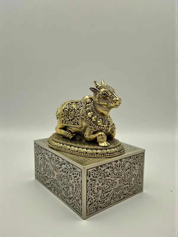Brass_Nandi_Idol_For_Indoor