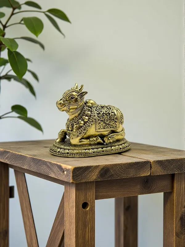 Brass_Nandi_Idol_For_Indoor