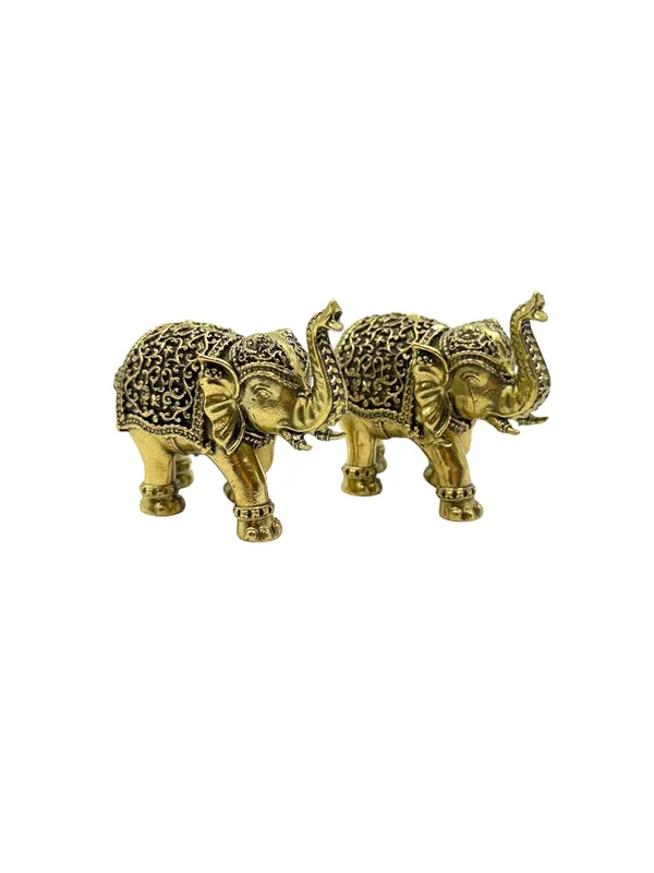 Brass_Elephant_Statue_Pair_For_Indoor