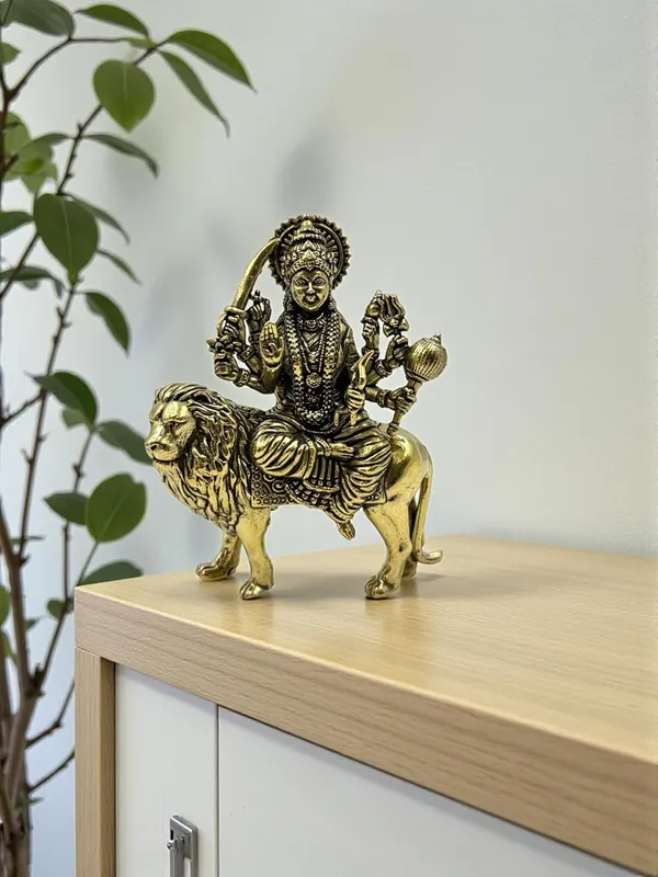Brass_Goddess_Durga_Statue_For_Indoor