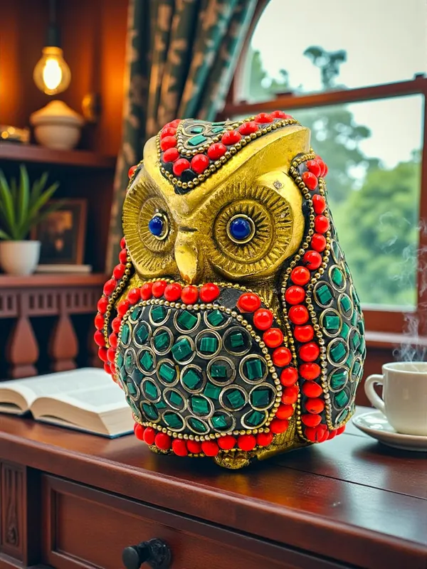 Brass_Owl_Figurine_For_Indoor