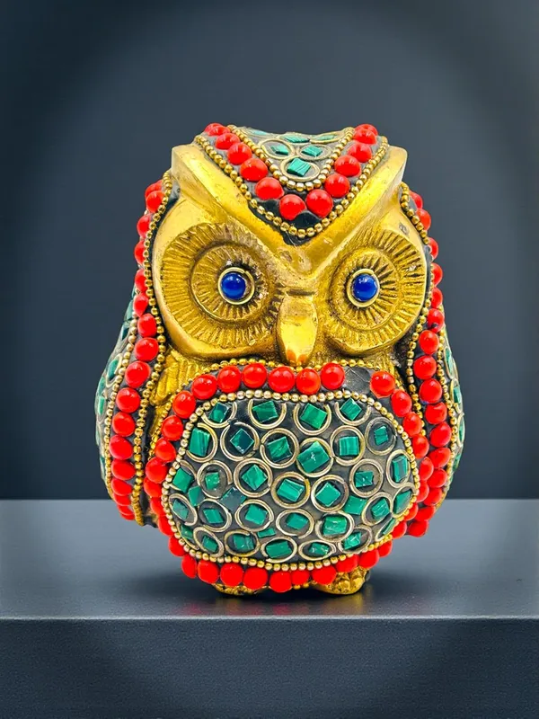 Brass_Owl_Figurine_For_Indoor