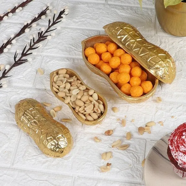 Peanut_Shaped_Serving_Platter_For_Indoor