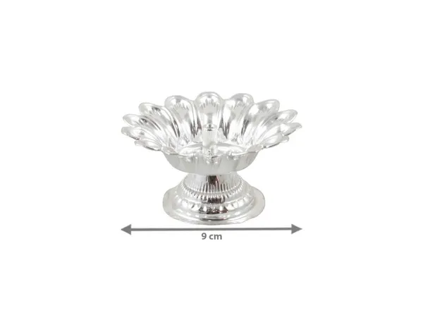 Silver_Plated_Lotus_Diya_For_Indoor