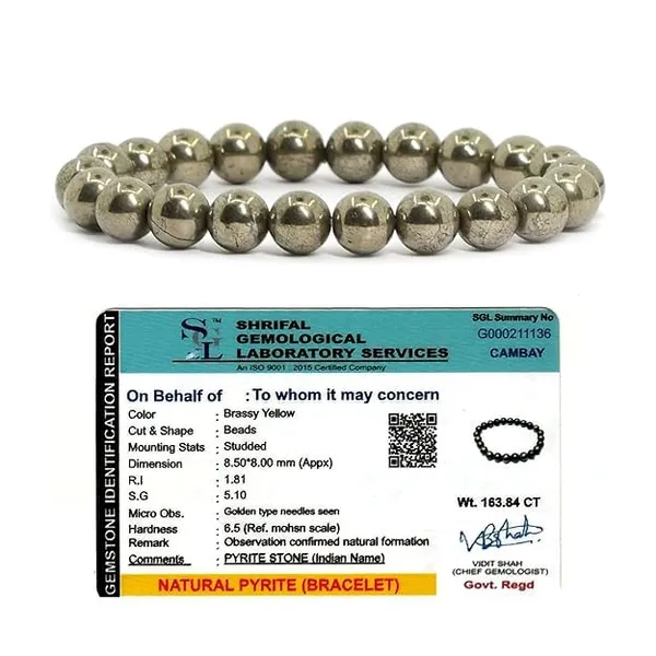 Pyrite_Stone_Bracelet_For_Unisex