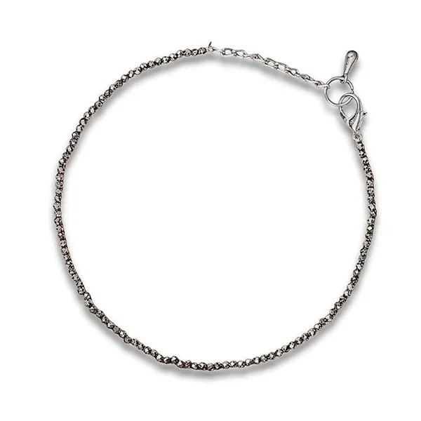 Pyrite_Bead_Anklet_For_Women_For_Indoor