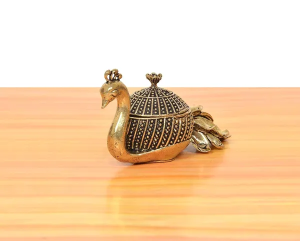 Brass_Dattatreya_Kumkum_Box_with_Duck